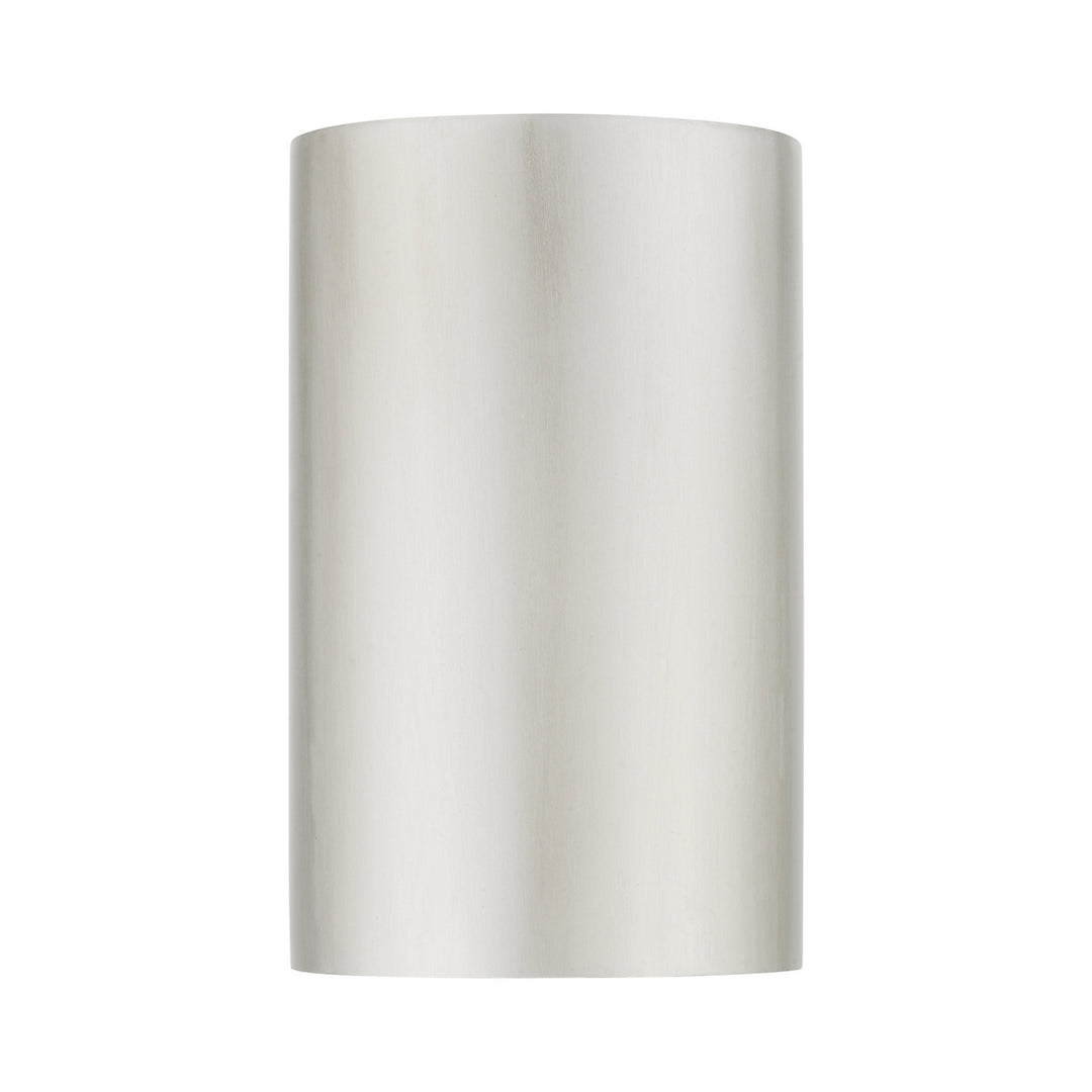 Livex Lighting 22061-91 Modern Bond Outdoor Brushed Nickel
