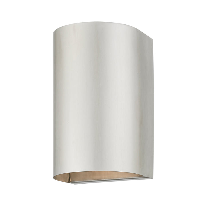 Livex Lighting 22061-91 Modern Bond Outdoor Brushed Nickel