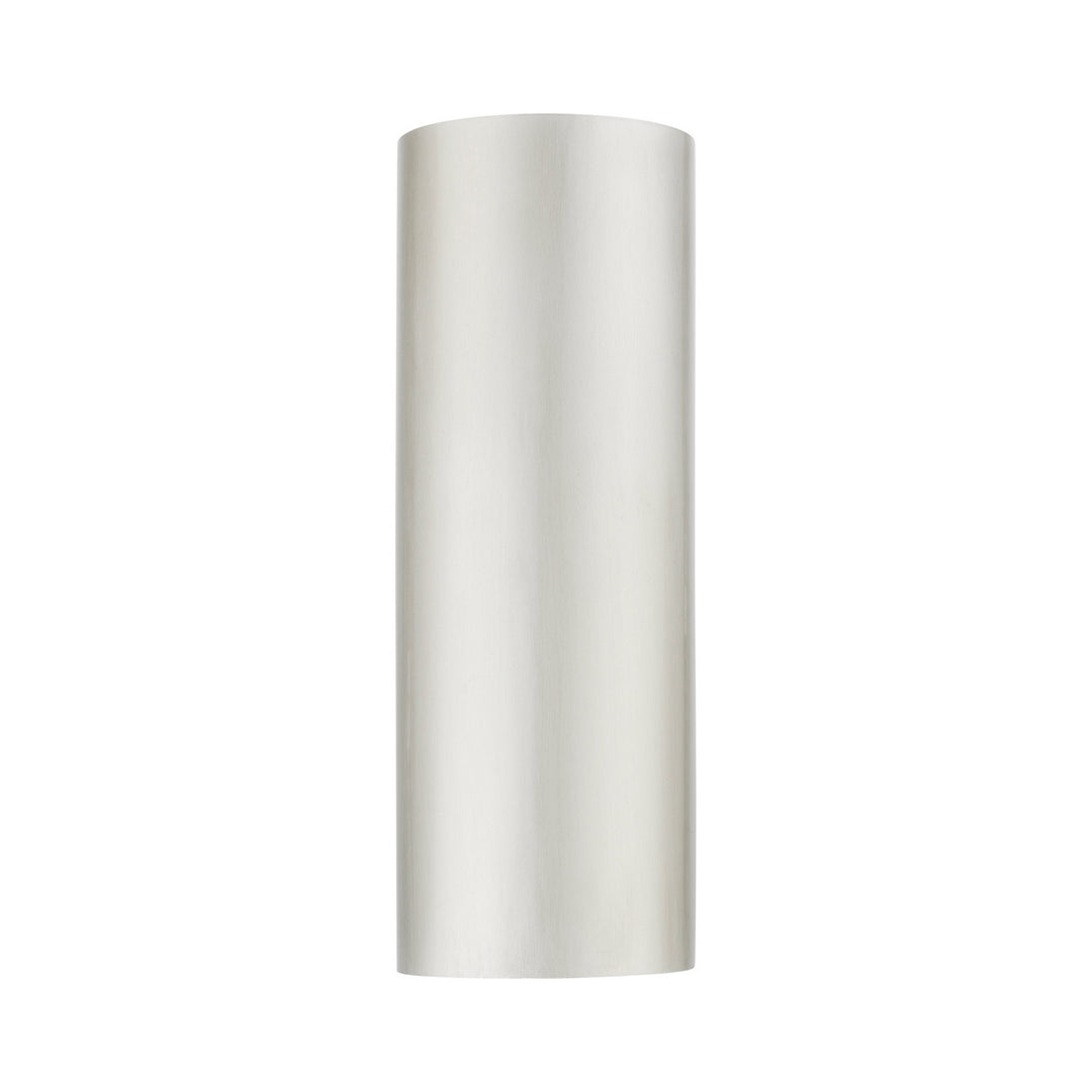 Livex Lighting 22063-91 Modern Bond Outdoor Brushed Nickel
