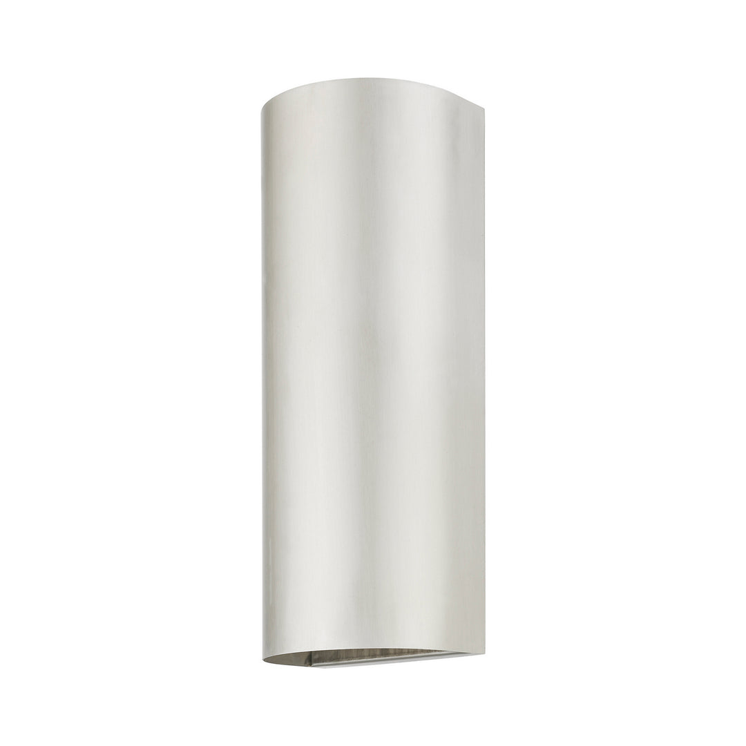 Livex Lighting 22063-91 Modern Bond Outdoor Brushed Nickel