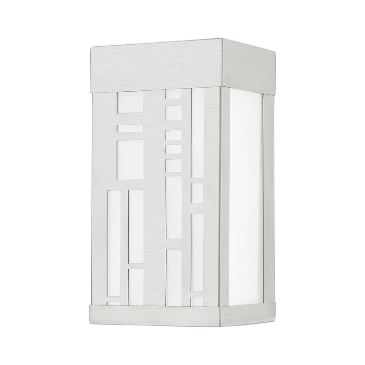 Livex Lighting 22971-91  Malmo Outdoor Brushed Nickel