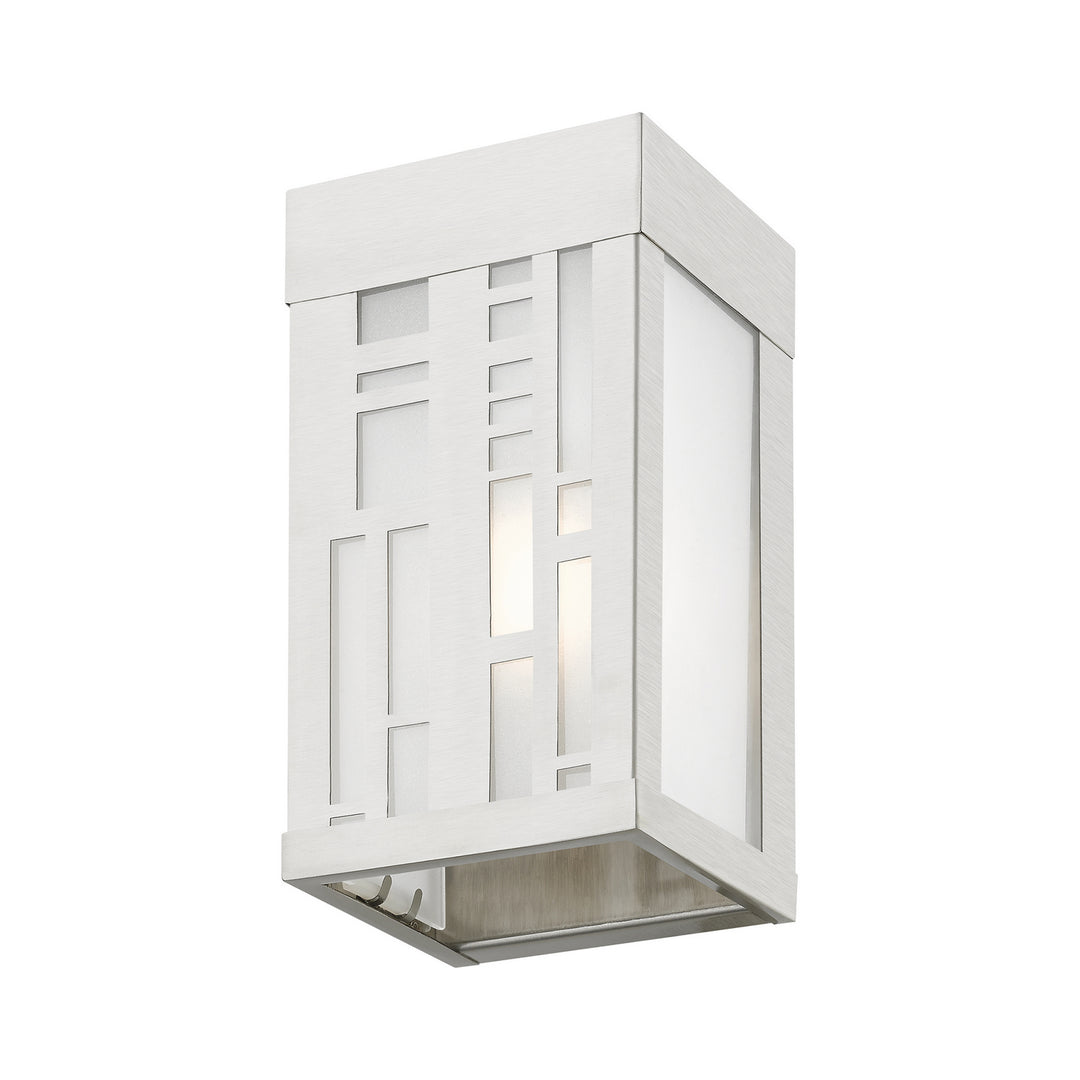 Livex Lighting 22971-91  Malmo Outdoor Brushed Nickel
