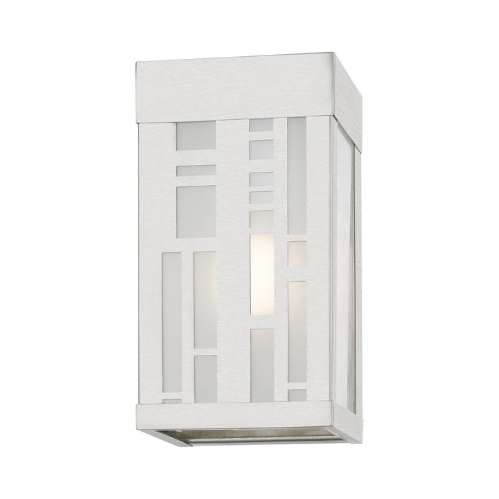 Livex Lighting 22971-91  Malmo Outdoor Brushed Nickel