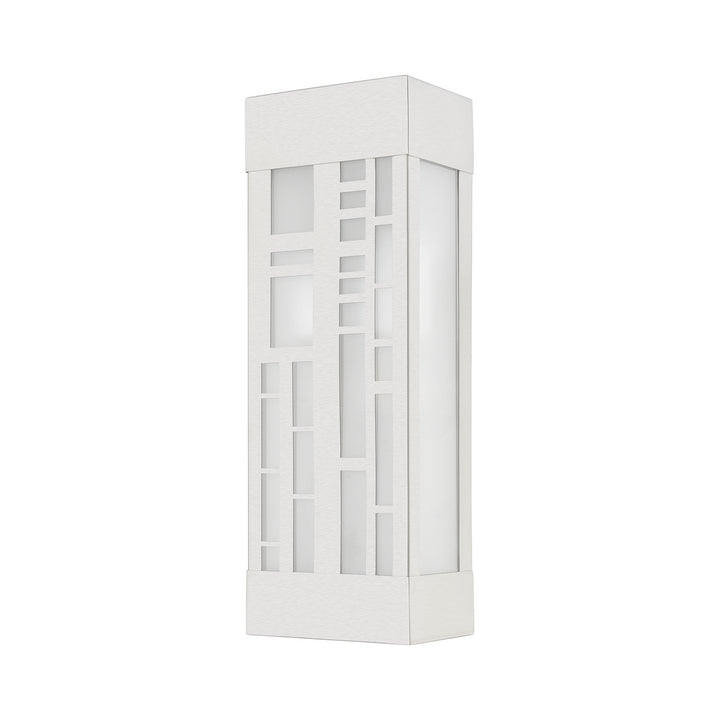 Livex Lighting 22972-91  Malmo Outdoor Brushed Nickel