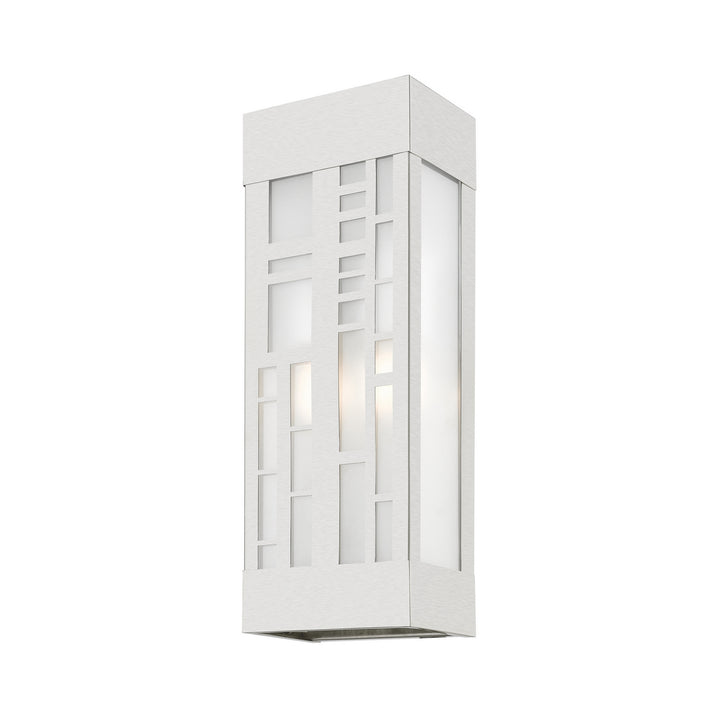 Livex Lighting 22972-91  Malmo Outdoor Brushed Nickel