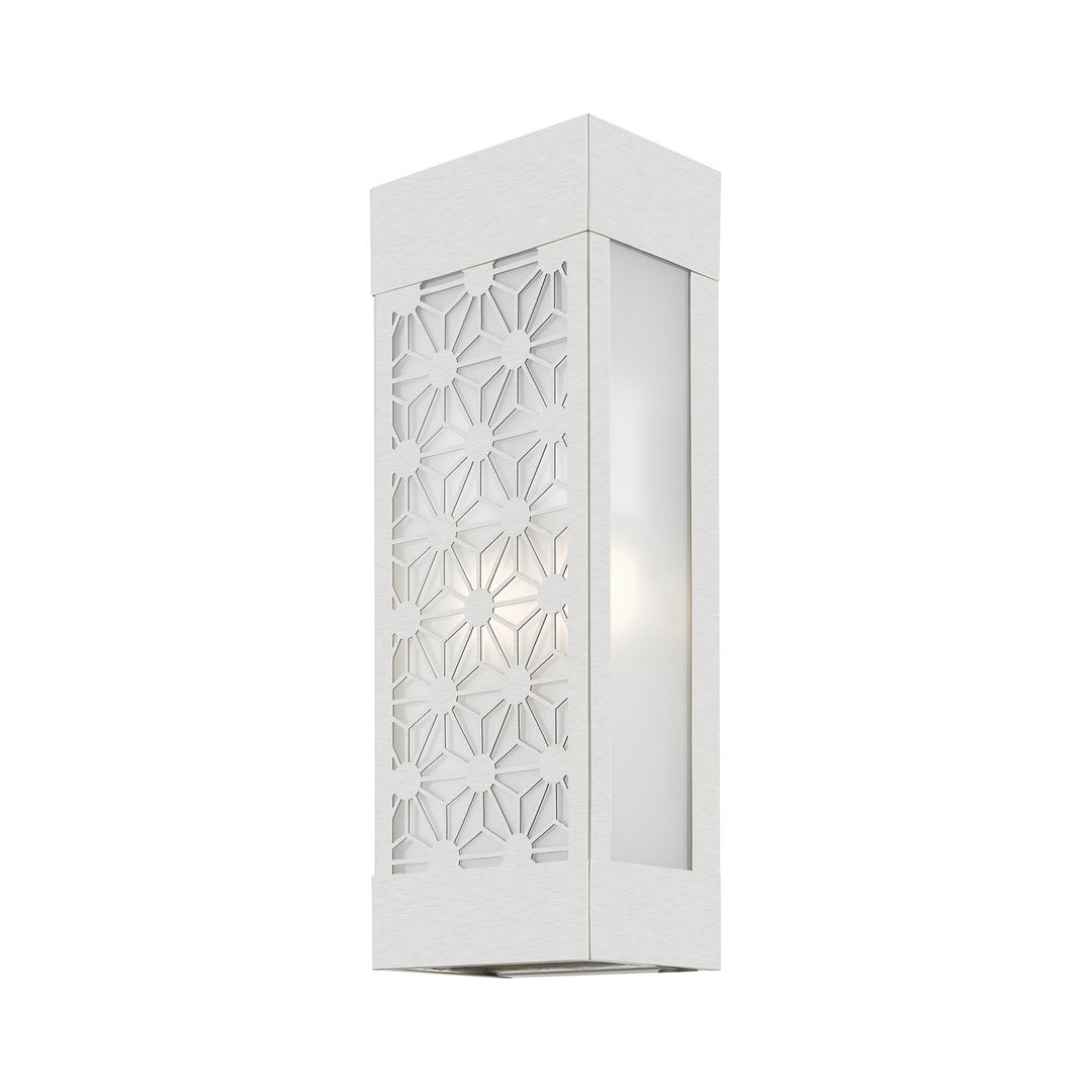 Livex Lighting 24322-91  Berkeley Outdoor Brushed Nickel