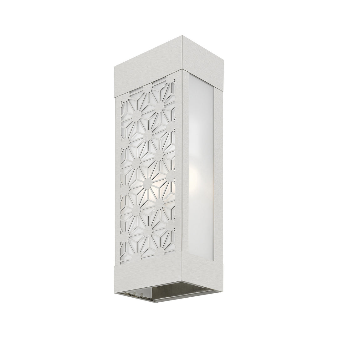 Livex Lighting 24322-91  Berkeley Outdoor Brushed Nickel