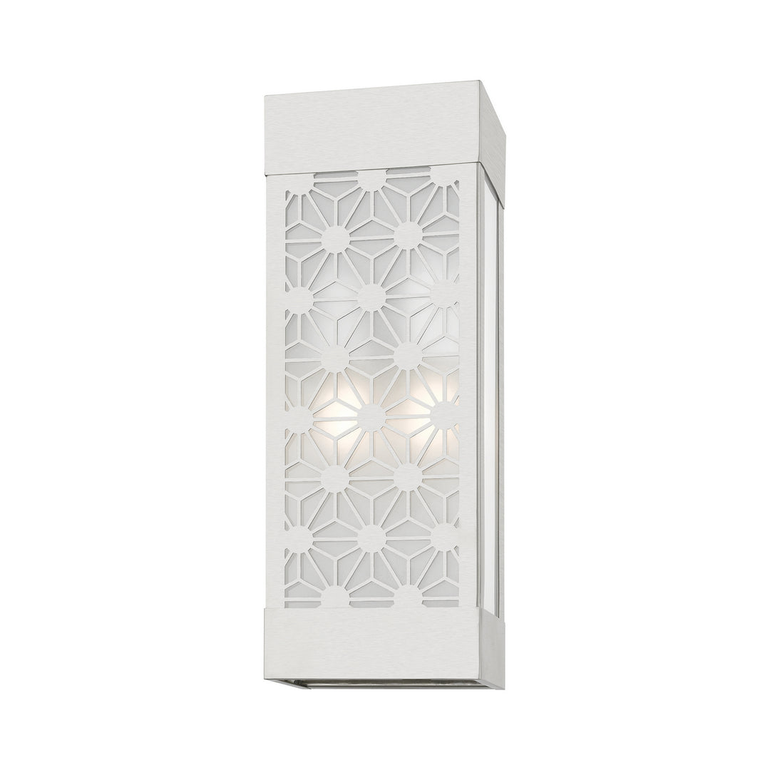 Livex Lighting 24322-91  Berkeley Outdoor Brushed Nickel