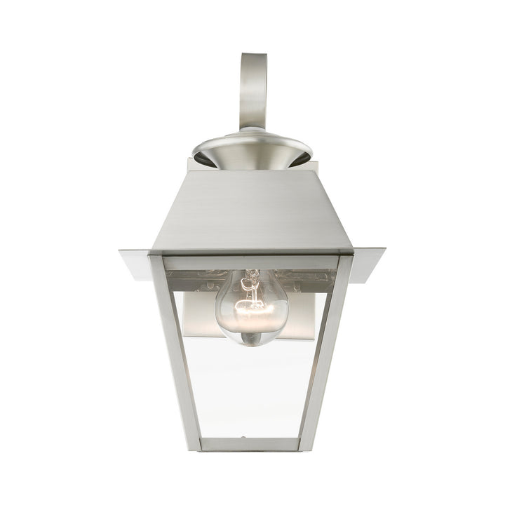 Livex Lighting 27212-91  Wentworth Outdoor Brushed Nickel