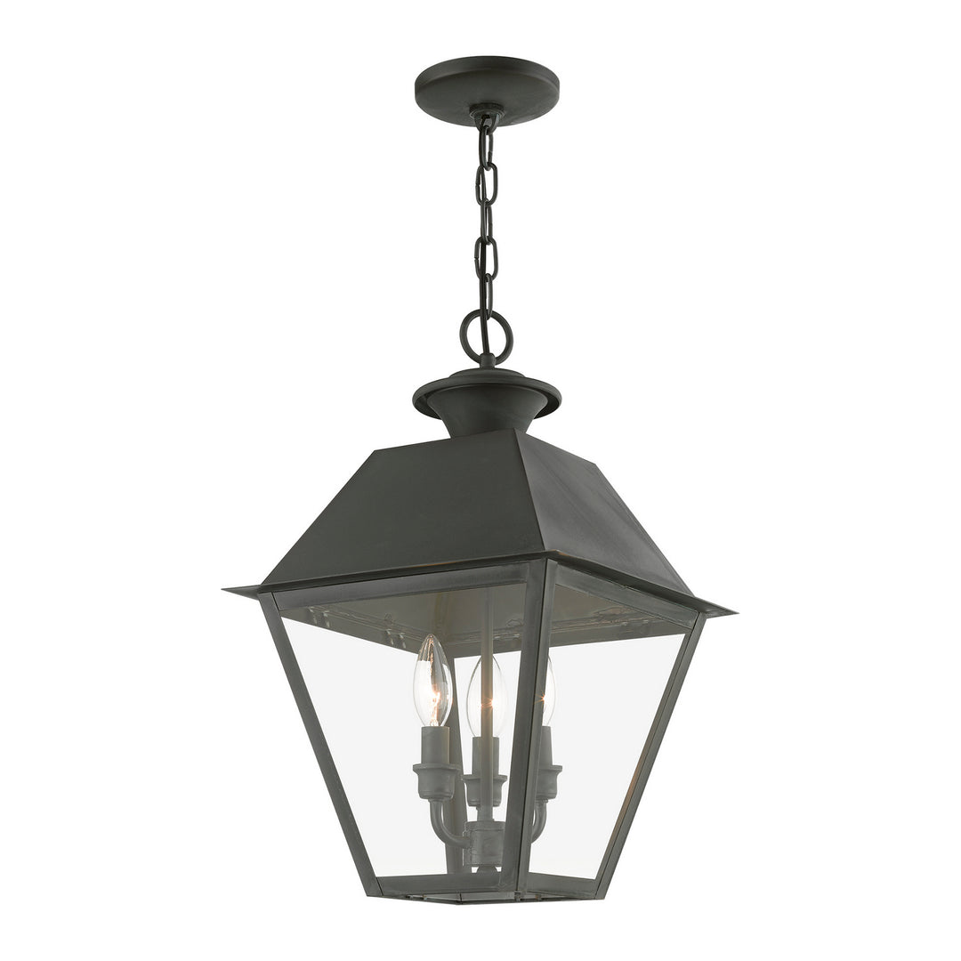 Livex Lighting 27220-61  Wentworth Outdoor Charcoal