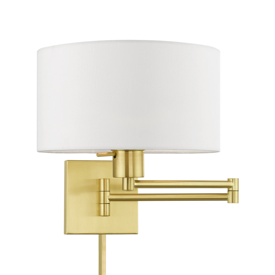 Livex Lighting 40036-12  Swing Arm Wall Lamps Lamp Satin Brass