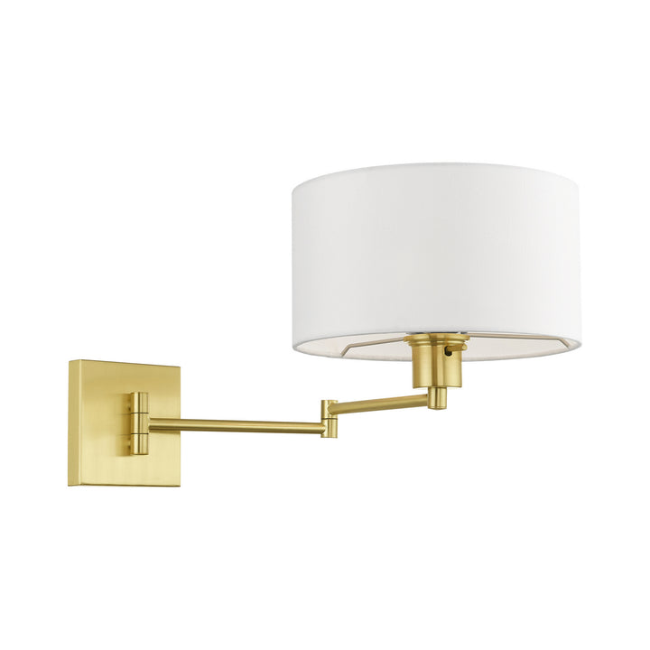 Livex Lighting 40036-12  Swing Arm Wall Lamps Lamp Satin Brass