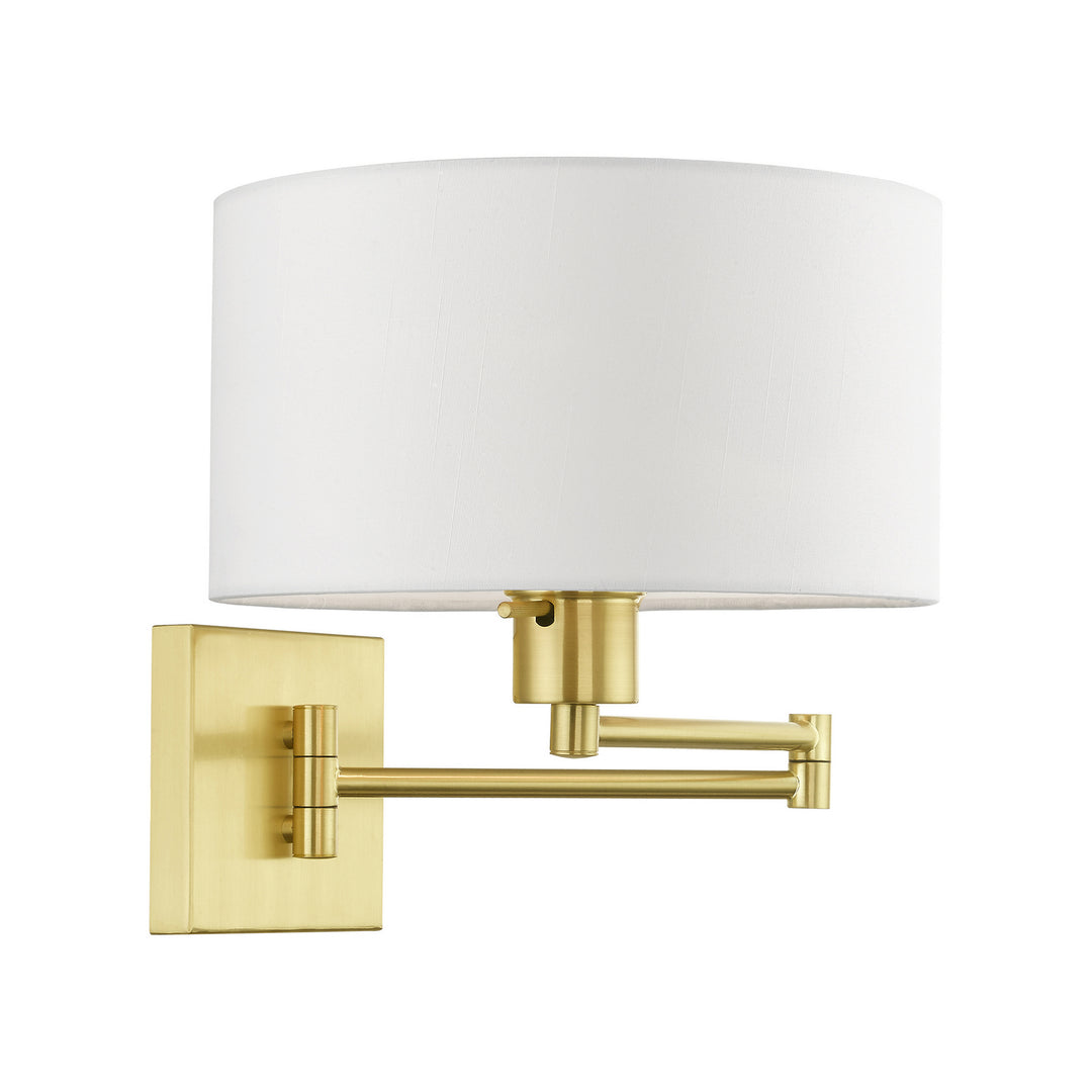 Livex Lighting 40036-12  Swing Arm Wall Lamps Lamp Satin Brass