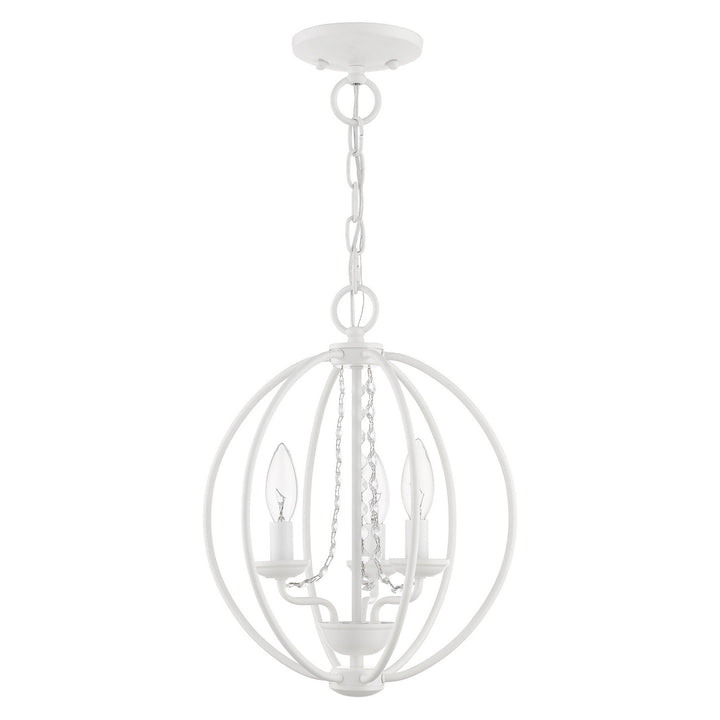 Livex Arabella 40913-03 Chandelier Light - White