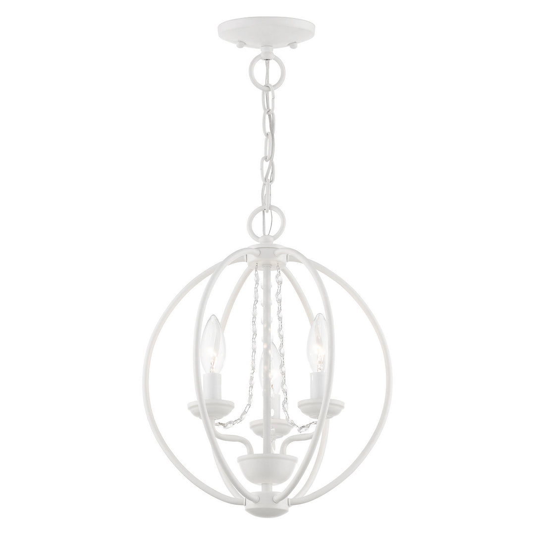 Livex Arabella 40913-03 Chandelier Light - White