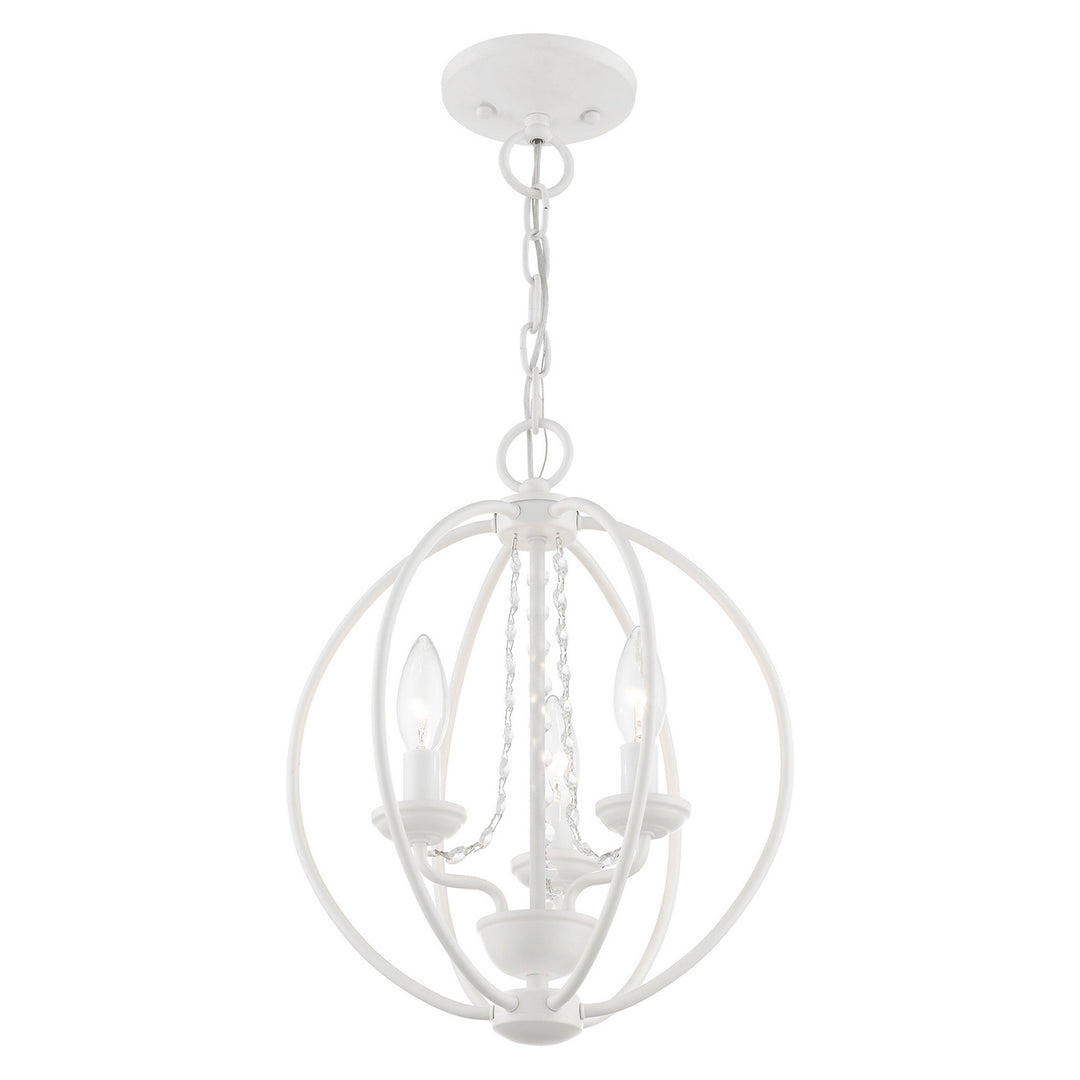 Livex Arabella 40913-03 Chandelier Light - White