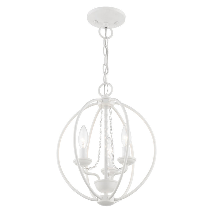 Livex Arabella 40913-03 Chandelier Light - White