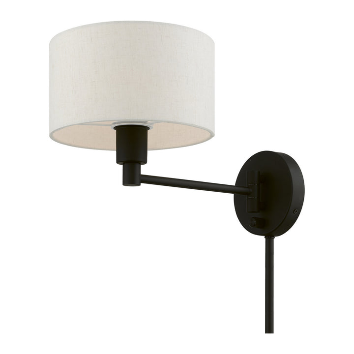 Livex Lighting 40940-04  Swing Arm Wall Lamps Lamp Black