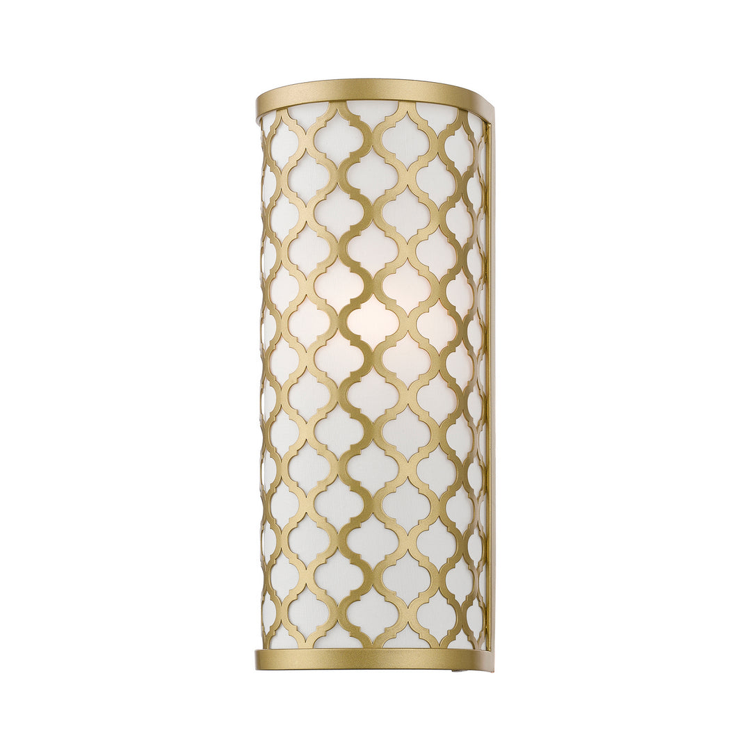 Livex Arabesque 41100-33 Wall Sconce Light - Soft Gold