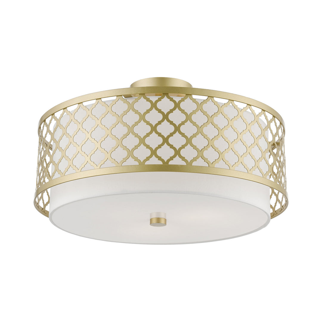 Livex Arabesque 41109-33 Ceiling Light - Soft Gold