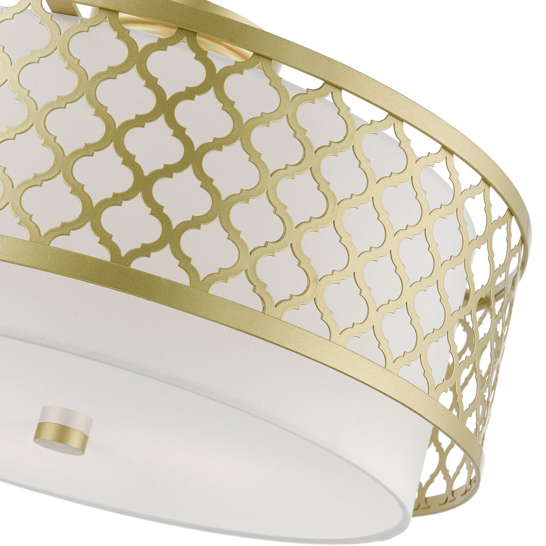 Livex Arabesque 41109-33 Ceiling Light - Soft Gold