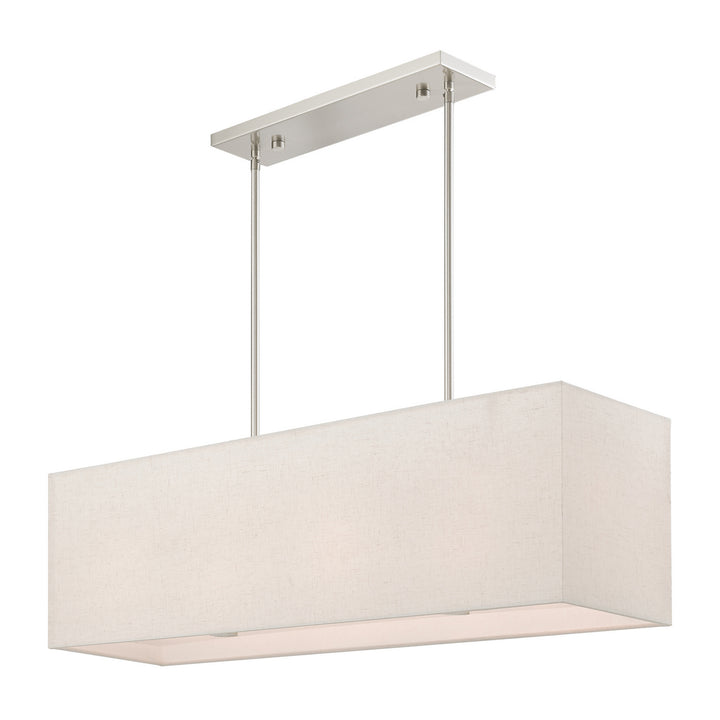 Livex Summit 41156-91 Pendant Light - Brushed Nickel