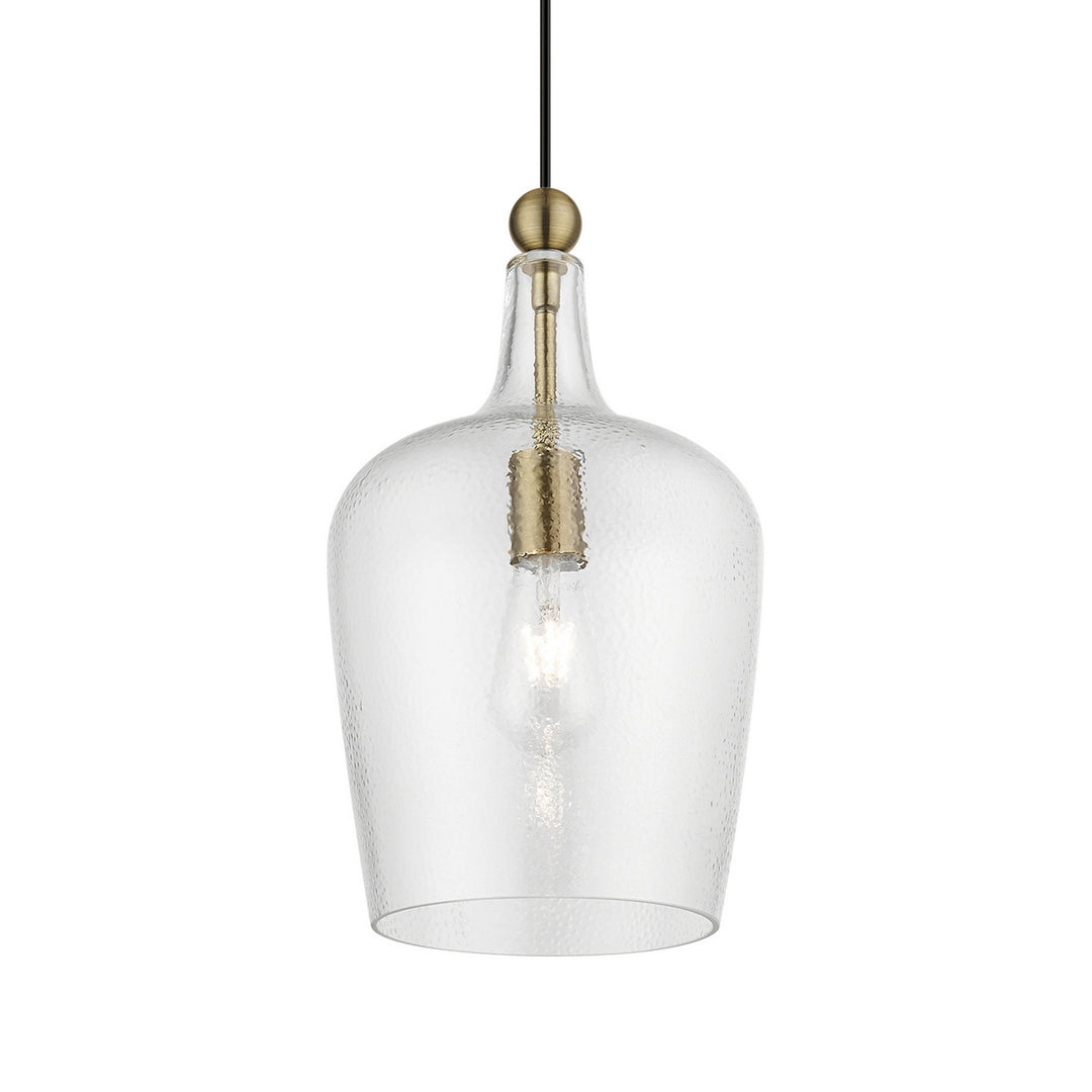 Livex Avery 41237-01 Pendant Light - Antique Brass