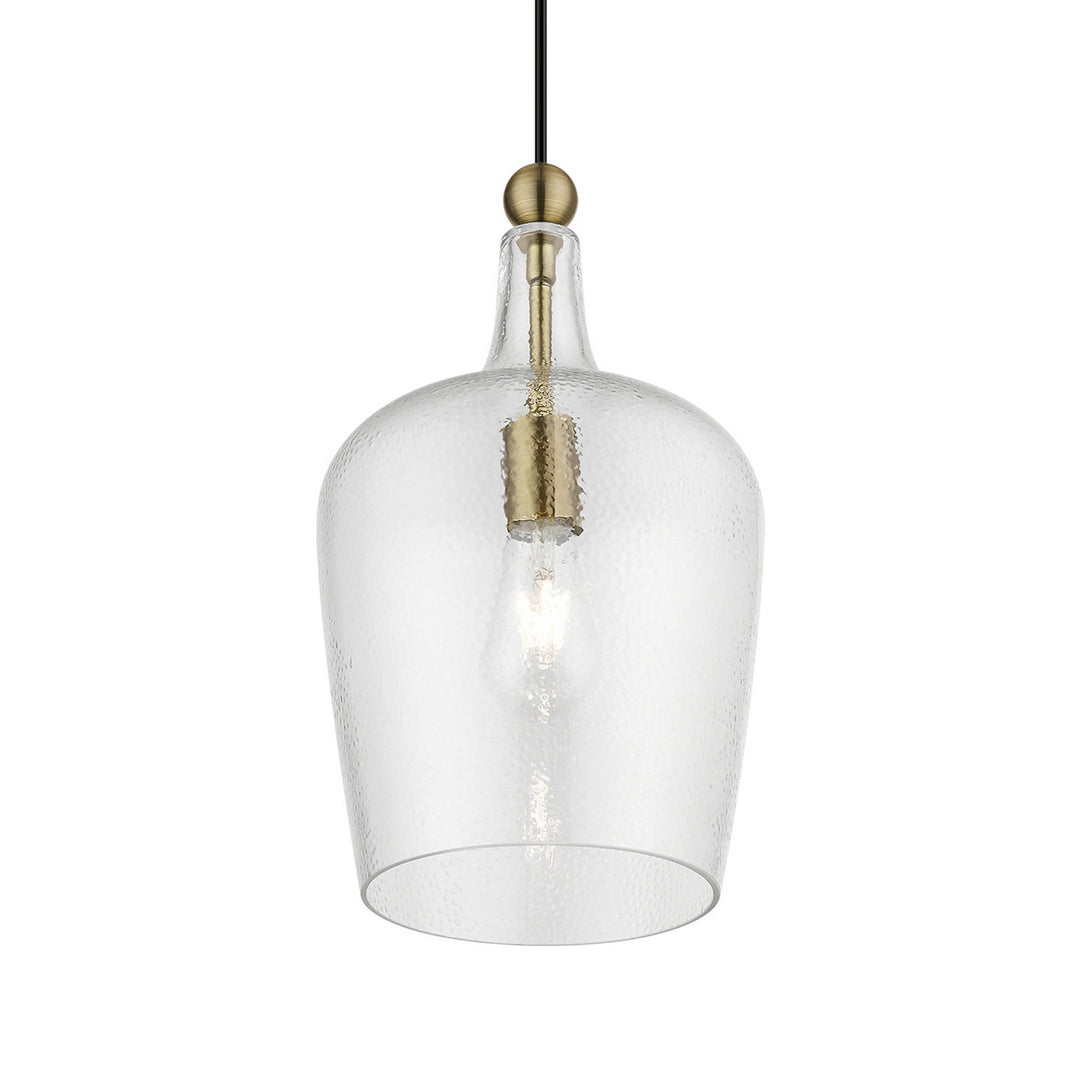 Livex Avery 41237-01 Pendant Light - Antique Brass