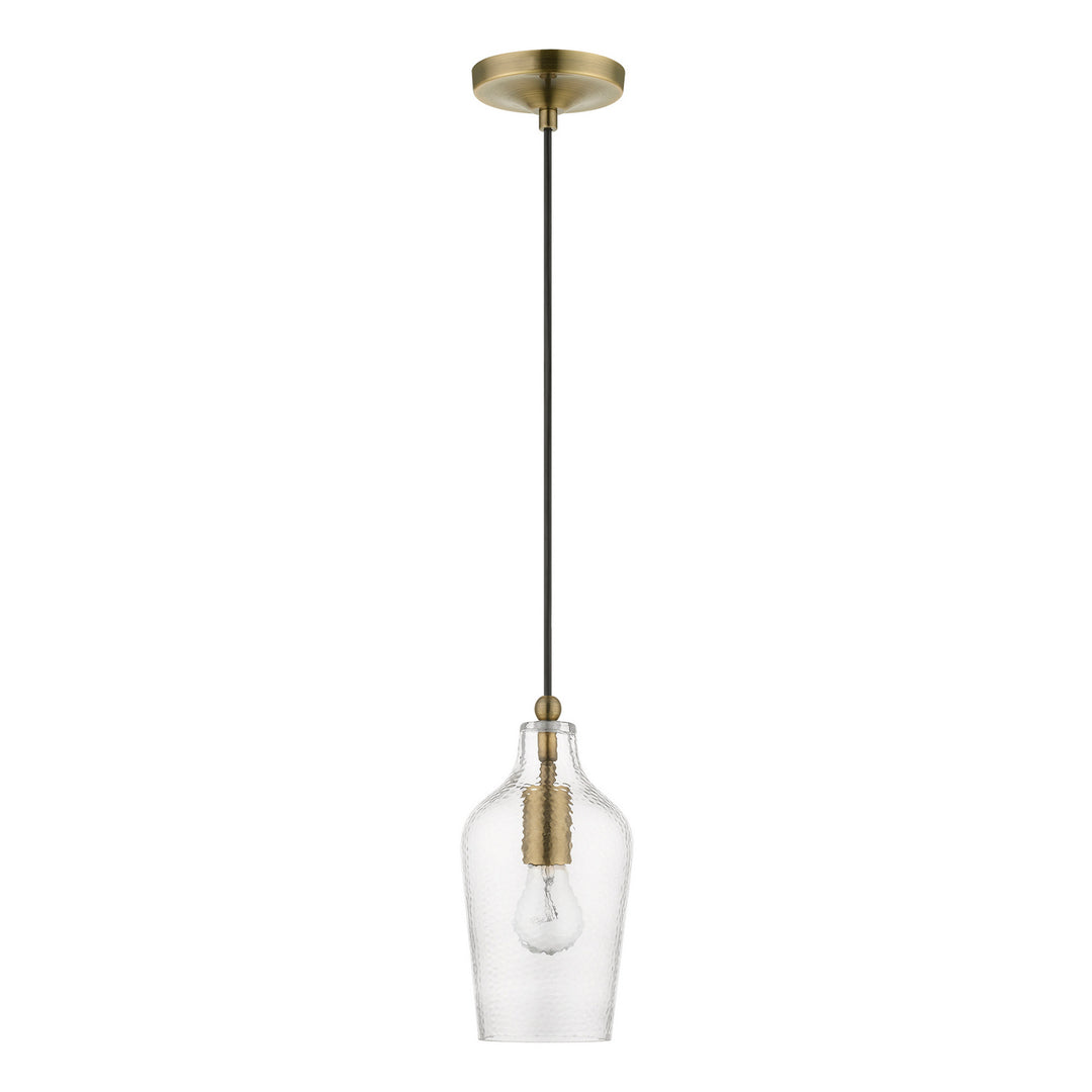 Livex Avery 41240-01 Pendant Light - Antique Brass