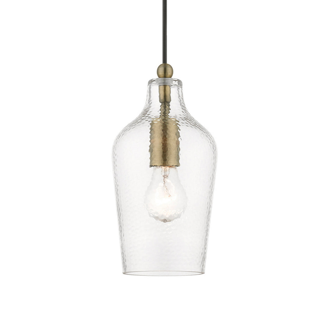 Livex Avery 41240-01 Pendant Light - Antique Brass