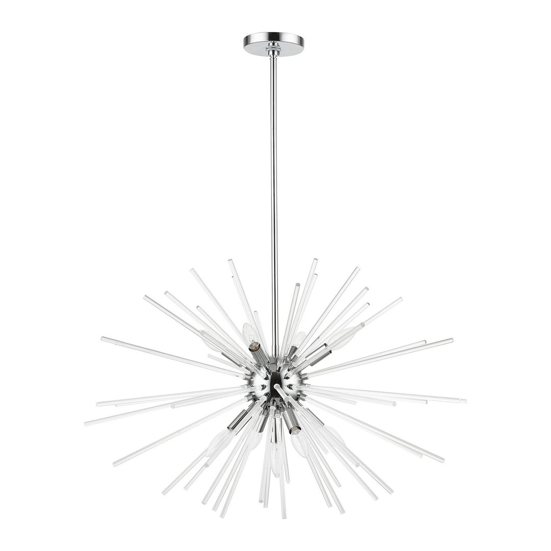 Livex Utopia 41255-05 Chandelier Light - Polished Chrome