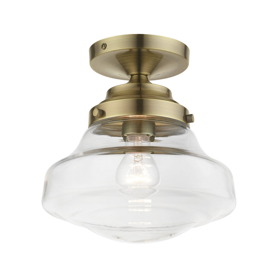 Livex Avondale 41291-01 Ceiling Light - Antique Brass