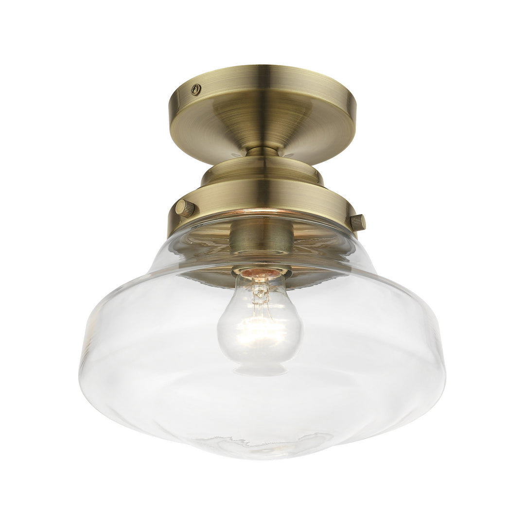 Livex Avondale 41291-01 Ceiling Light - Antique Brass