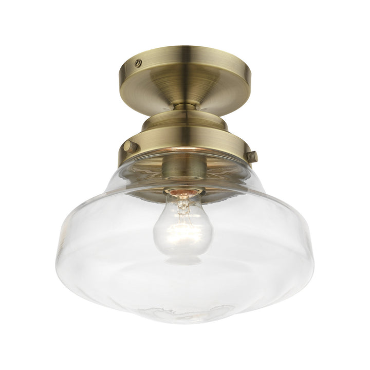 Livex Avondale 41291-01 Ceiling Light - Antique Brass