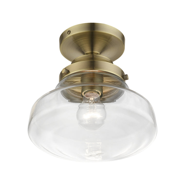 Livex Avondale 41291-01 Ceiling Light - Antique Brass