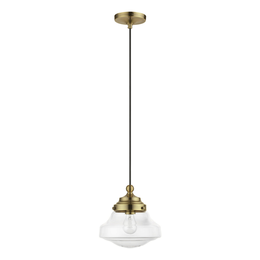 Livex Avondale 41293-01 Pendant Light - Antique Brass