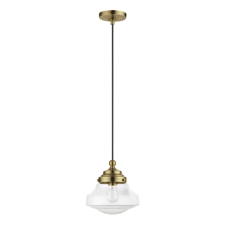 Livex Avondale 41293-01 Pendant Light - Antique Brass