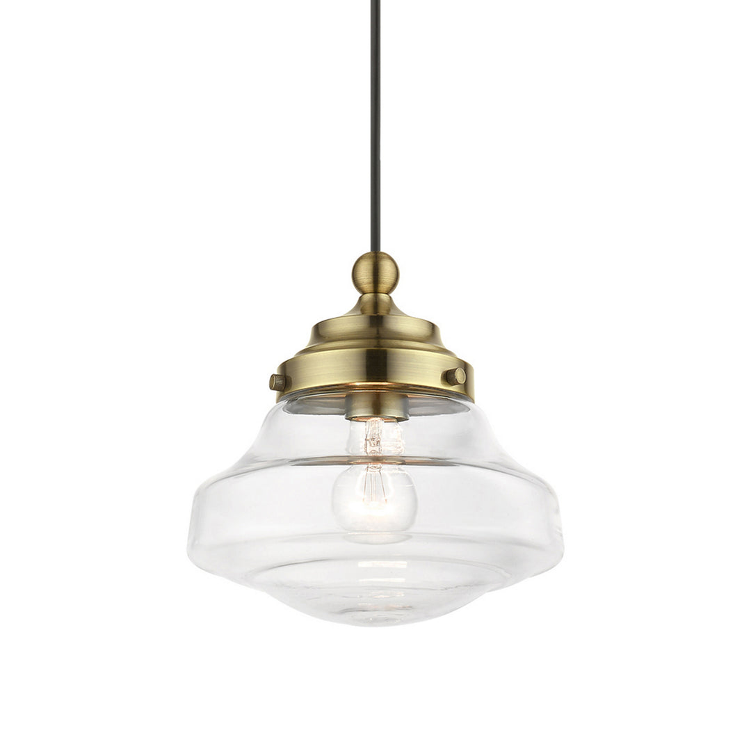 Livex Avondale 41293-01 Pendant Light - Antique Brass