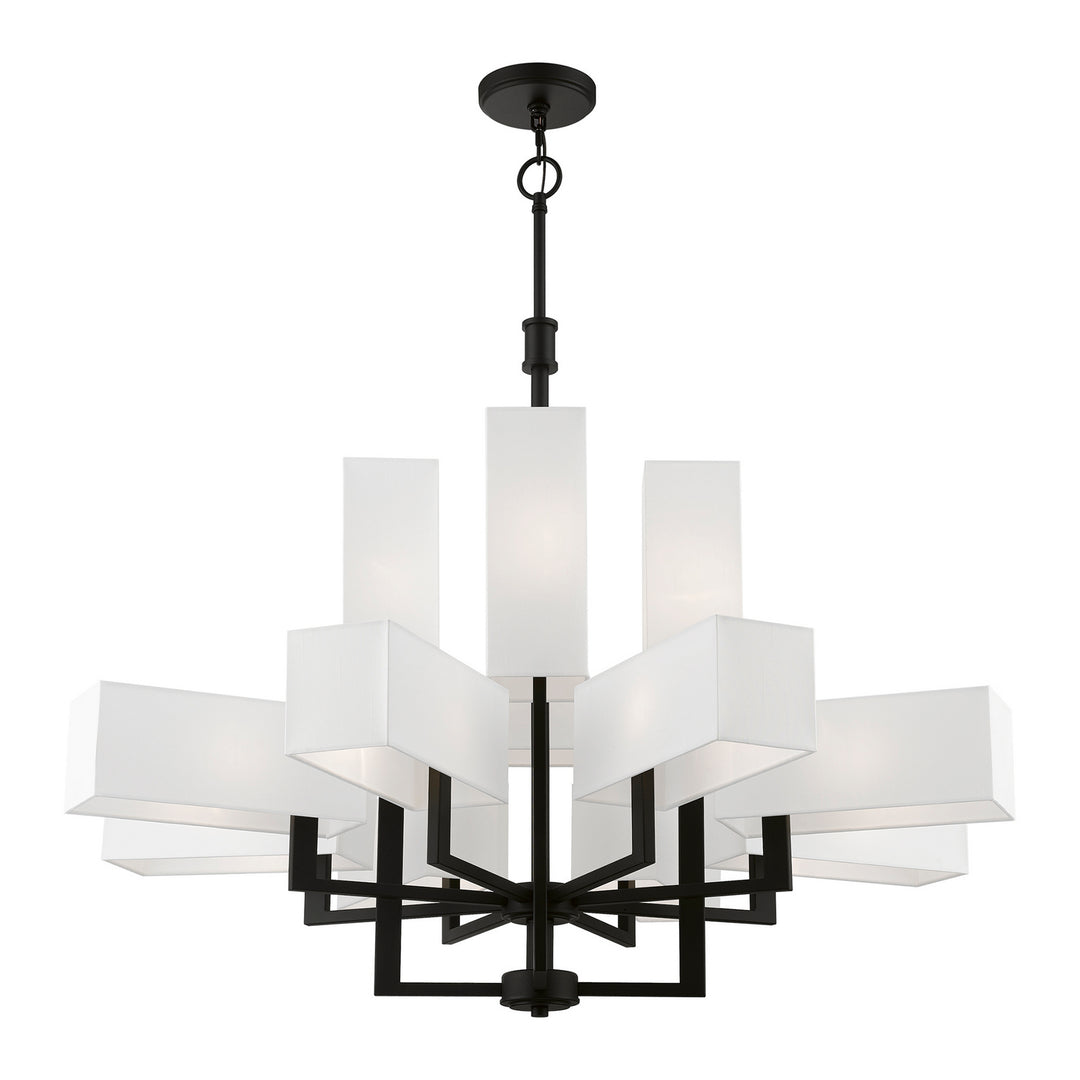 Livex Rubix 42679-04 Chandelier Light - Black