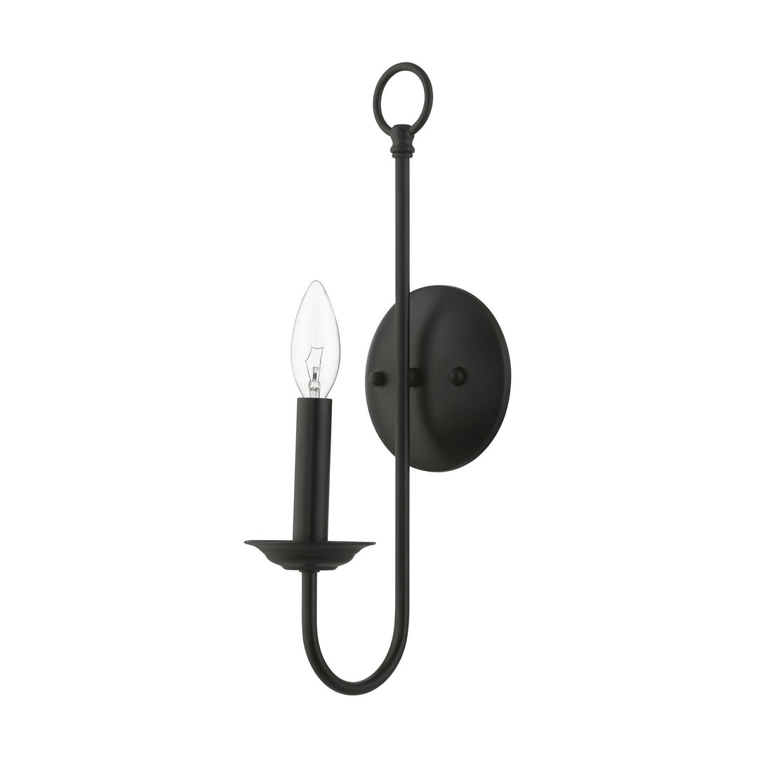 Livex Estate 42681-04 Wall Sconce Light - Black