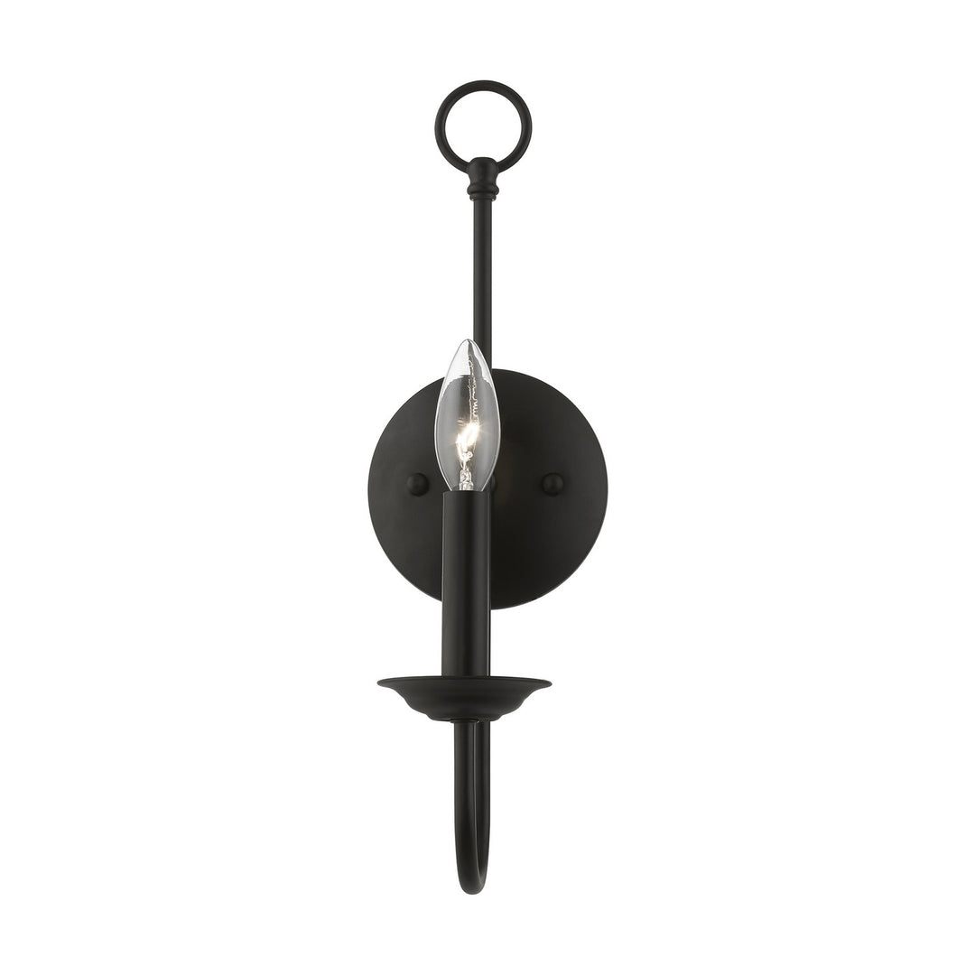 Livex Estate 42681-04 Wall Sconce Light - Black