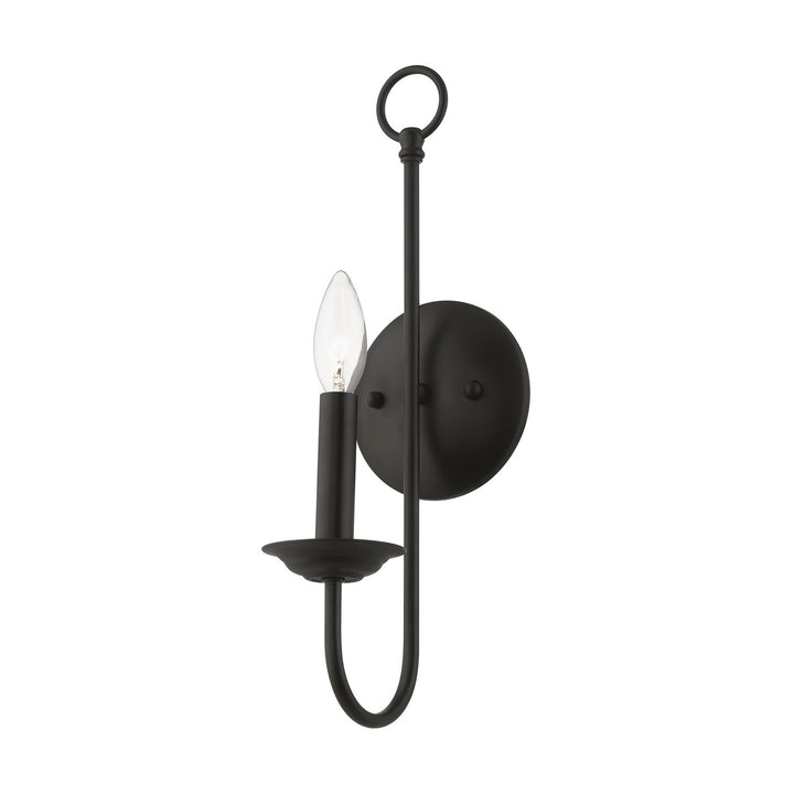 Livex Estate 42681-04 Wall Sconce Light - Black