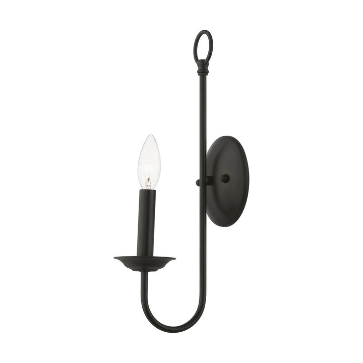 Livex Estate 42681-04 Wall Sconce Light - Black