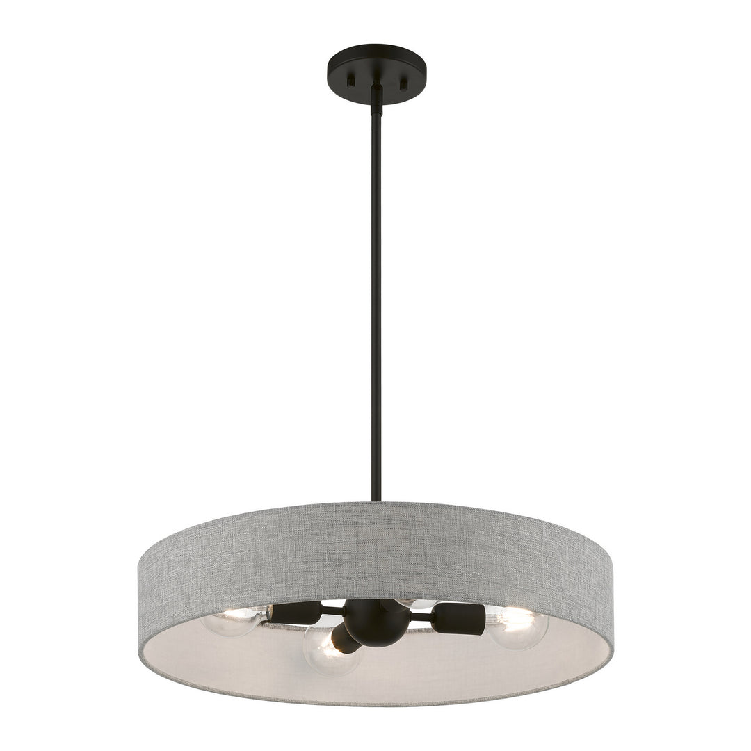 Livex Elmhurst 46144-04 Pendant Light - Black