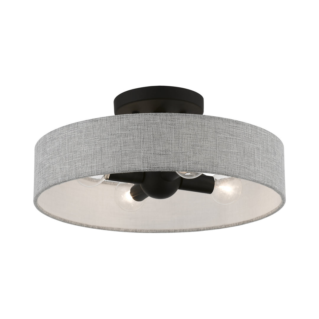 Livex Elmhurst 46147-04 Ceiling Light - Black