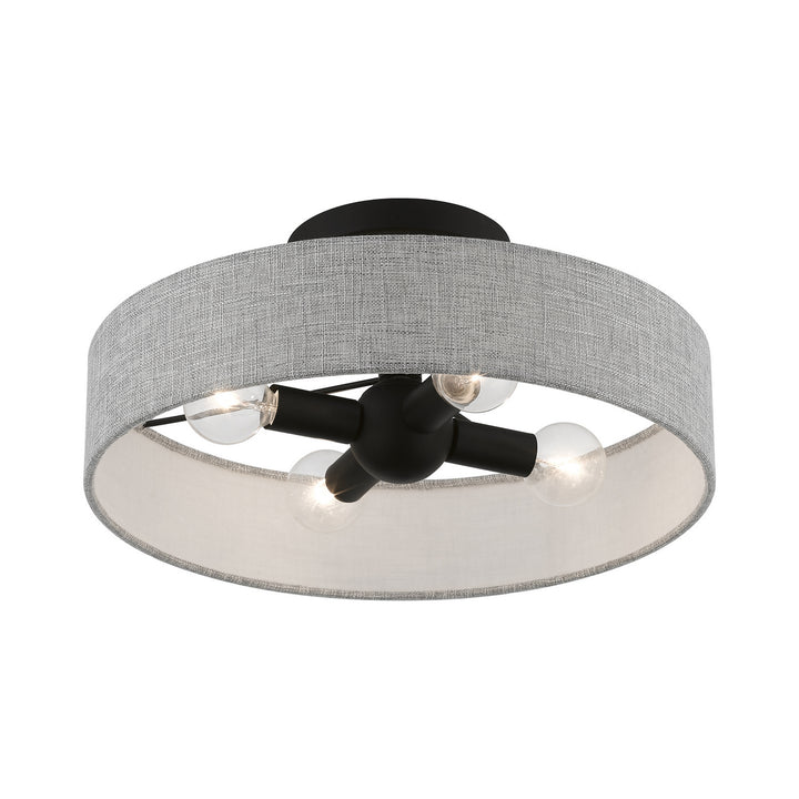 Livex Elmhurst 46147-04 Ceiling Light - Black