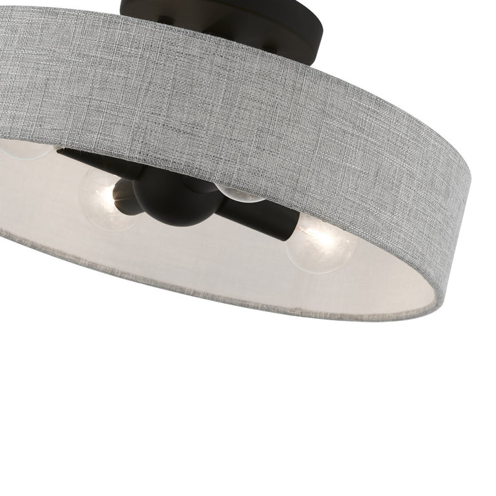 Livex Elmhurst 46147-04 Ceiling Light - Black