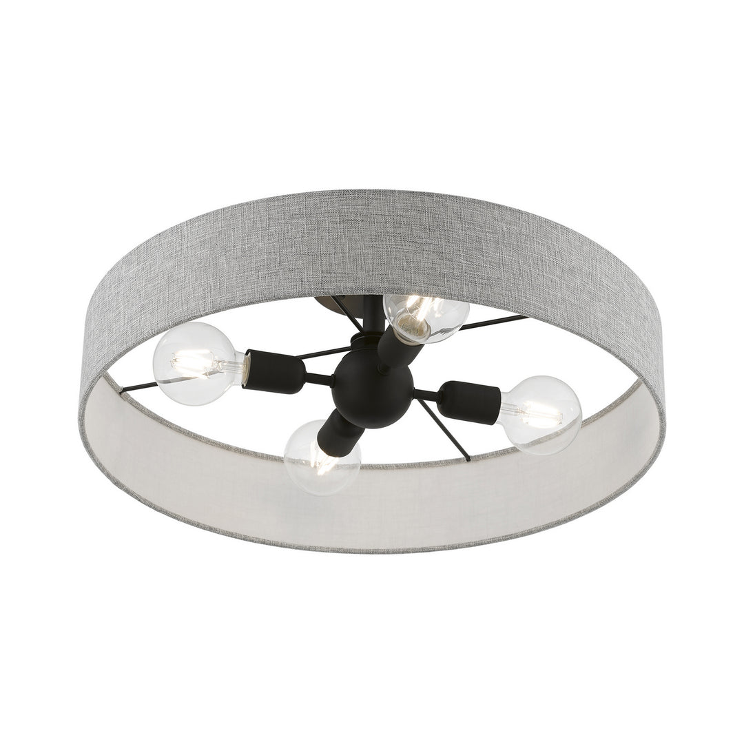 Livex Elmhurst 46148-04 Ceiling Light - Black