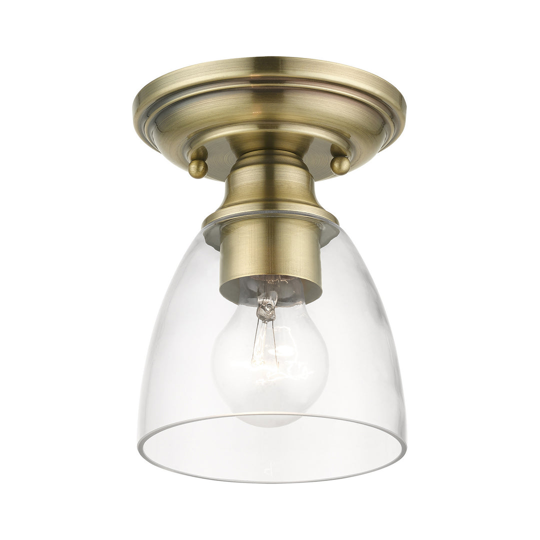 Livex Montgomery 46331-01 Ceiling Light - Antique Brass