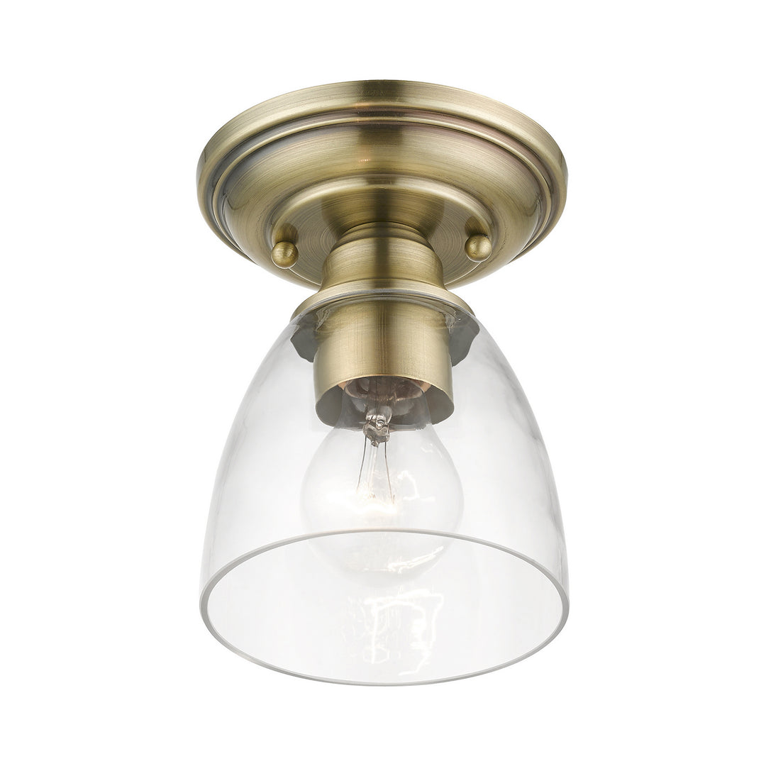 Livex Montgomery 46331-01 Ceiling Light - Antique Brass